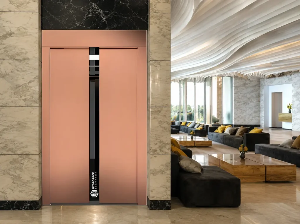 Copper automatic door